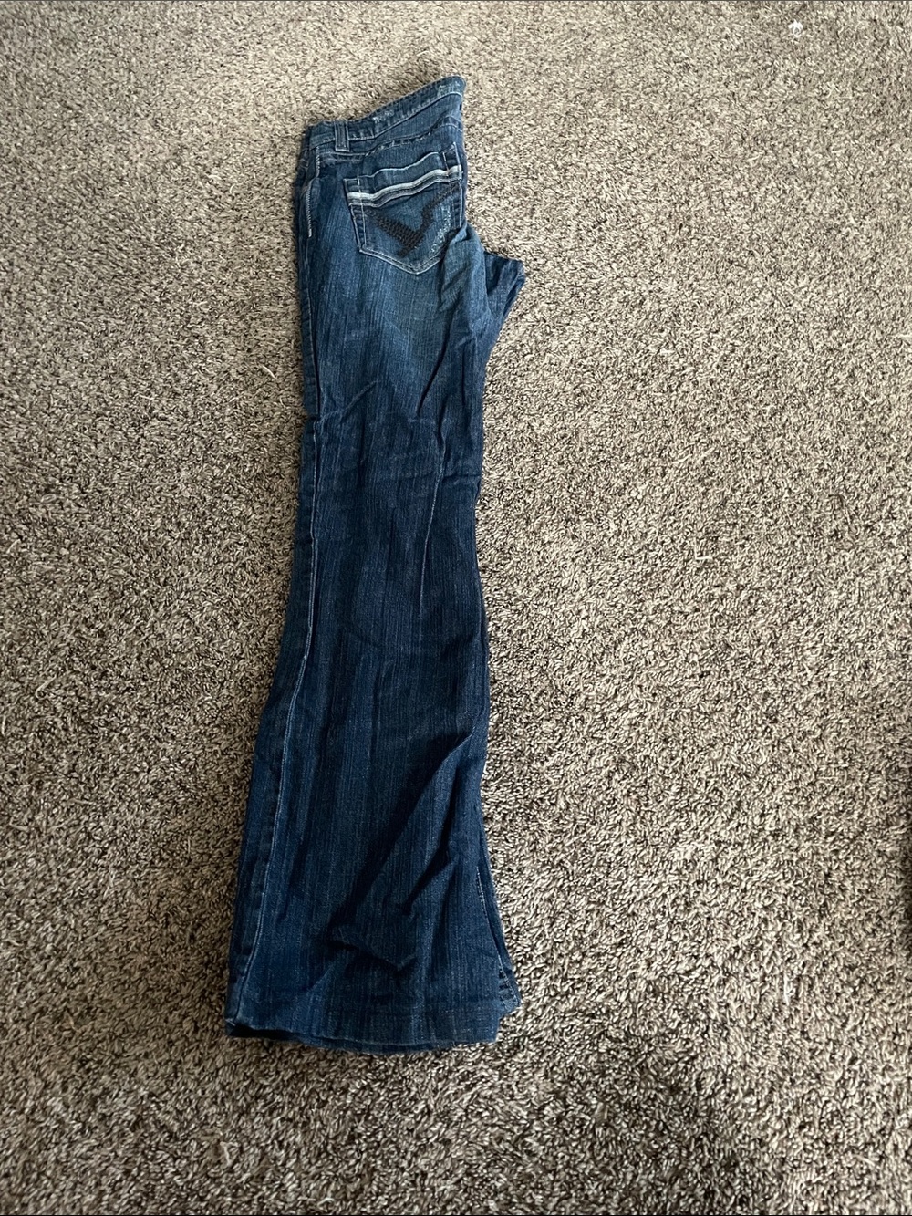 Women's Dark Blue Bootcut Jeans